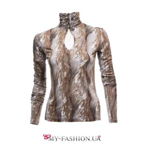 Стрейчивый гольф с капелькой Андре Тан