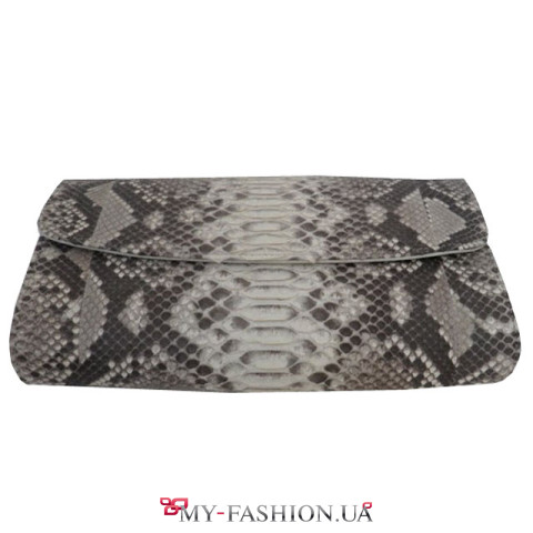Сумка клатч кожа змеи ручной работы Сумка клатч кожа змеи ручной работы