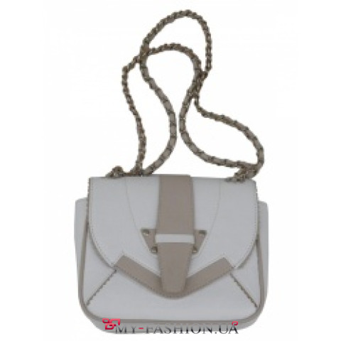 Сумочка из натуральной комбинированной кожи