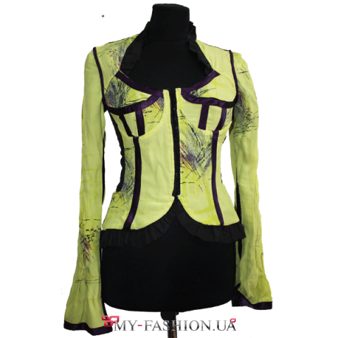 Двусторонний жакет-корсет от Наталии Гаврилиной