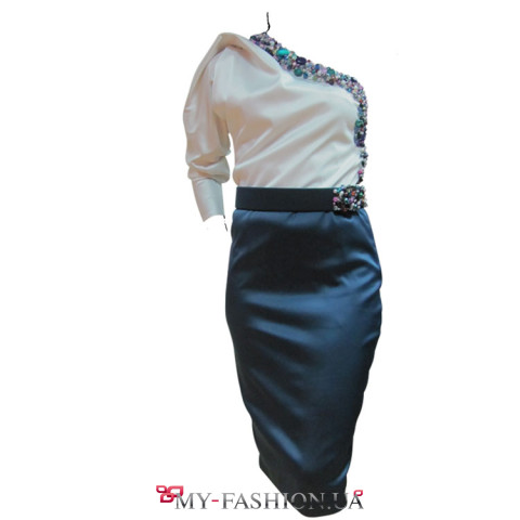 Платье с камнями вечернее Платье с камнями вечернее