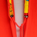 Ярко-оранжевый женский костюм-двойка