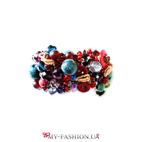 Браслет «Изобилие» из проволоки Браслет «Изобилие» из проволоки