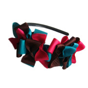 Ободок для волос "Бантик электрик"