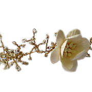 Венок "Гипсофила большая золотая"