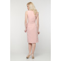 Коктейльное платье нежно-розового цвета
