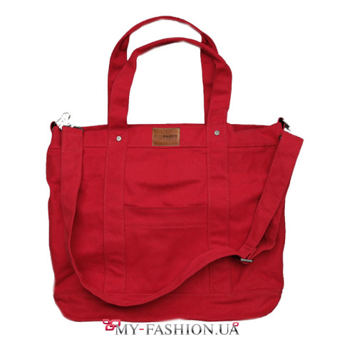 Недорогая сумка с замком Яркая сумка унисекс