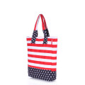 Молодёжная хлопковая сумка под американский флаг