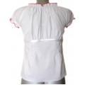 Женская рубашка-вышиванка с коротким рукавом