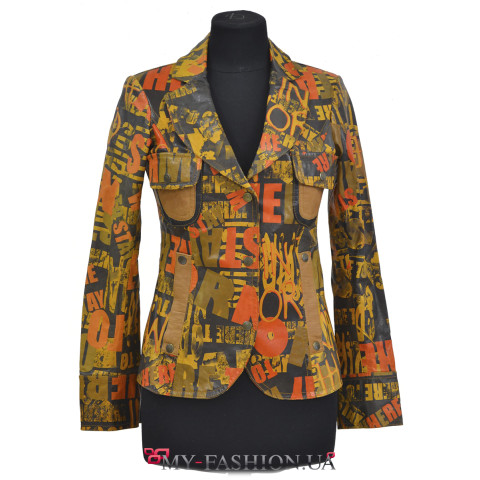 Эксклюзивная женская куртка на кнопках