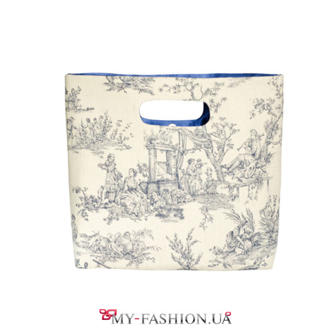Женская сумка "Пастораль" из коттона