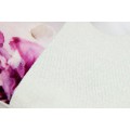 Сумка изготовленная из шелка и хлопкового полотна в цветочный узор